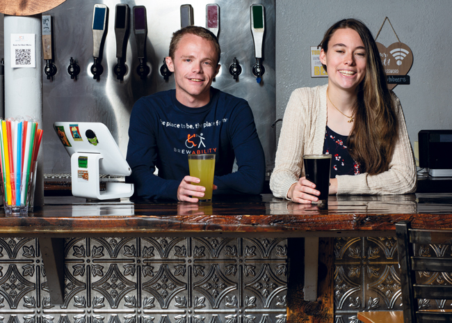Bar Managers Avery Becker and Juliana Trunfio. 