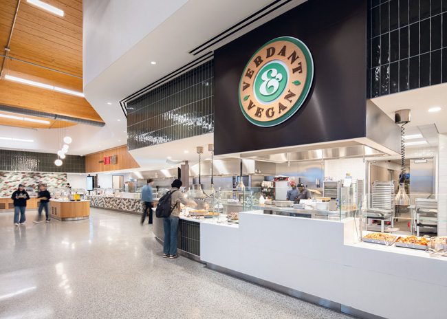 Verdant & Vegan offers a selection of fresh vegetables as well as vegan and vegetarian options.